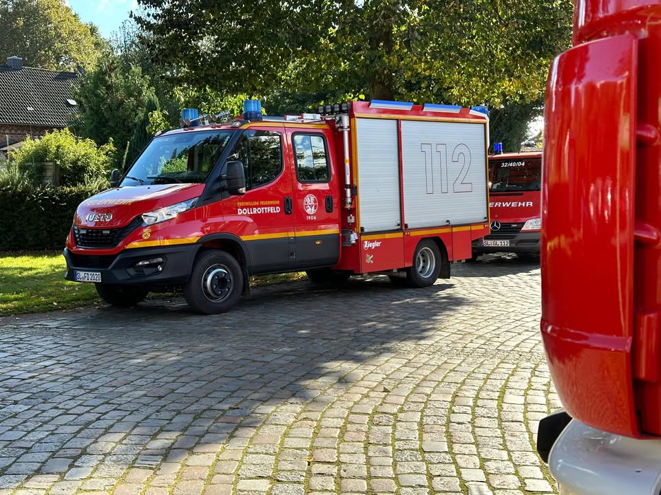 Fahrzeug der Freiwilligen Feuerwehr Dollrottfeld